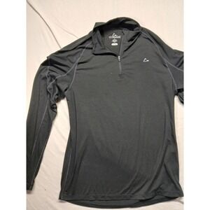 Paradox Merino Blend 1/4 Zip Dri-Release Pullover Athletic Jacket Mens Sz Medium